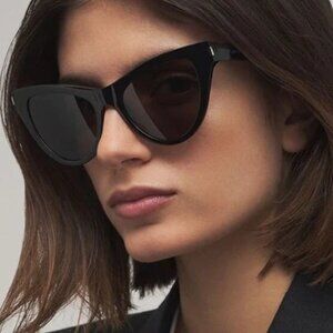 YSL Black Sunglasses, cateye frame SL425